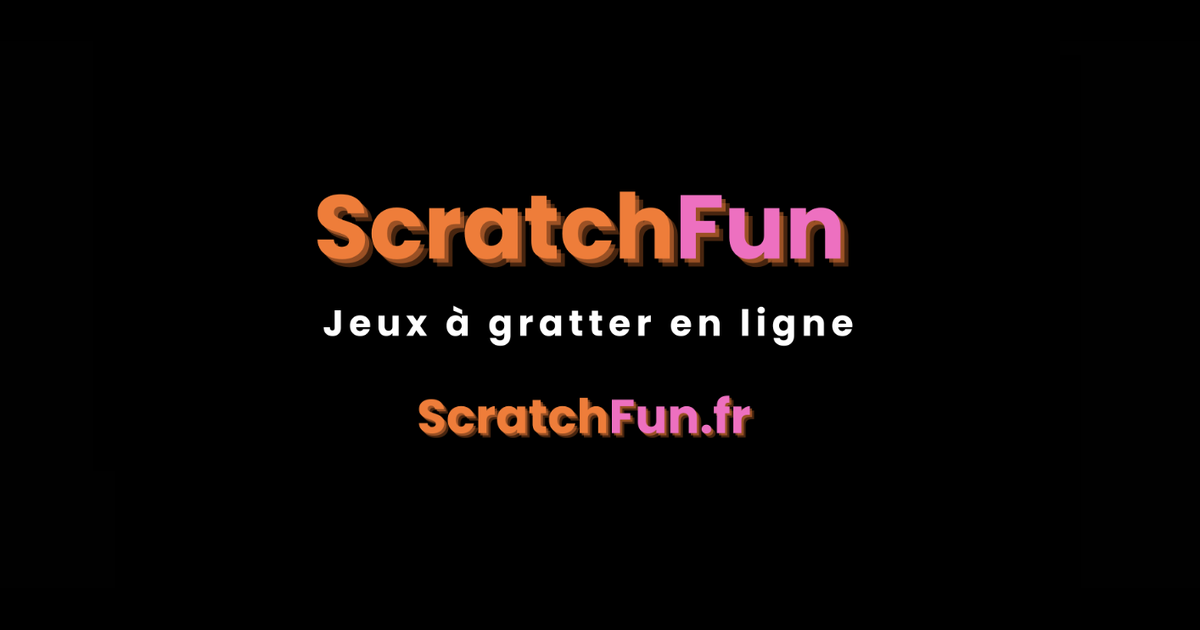 og:url	https://scratchfun.fr/
og:type	website
og:title	ScratchFun - Jeux à gratter en ligne
og:description	Augmentez l’engagement de vos clients avec des jeux à gratter personnalisés, QR codes et gains uniques directement sur smartphone.
og:image 
og:temporal:twitter:card	summary
og:temporal:twitter:title	ScratchFun - Jeux à gratter en ligne
og:temporal:twitter:description	Augmentez l’engagement de vos clients avec des jeux à gratter personnalisés, QR codes et gains uniques directement sur smartphone.
og:image:alt	